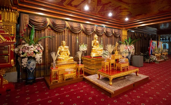 Thailand Bangkok Wat Paknam Bhasicharoen Temple — Stock Photo, Image