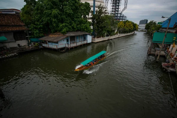 Thailandia Bangkok Tempio Wat Paknam Bhasicharoen — Foto Stock