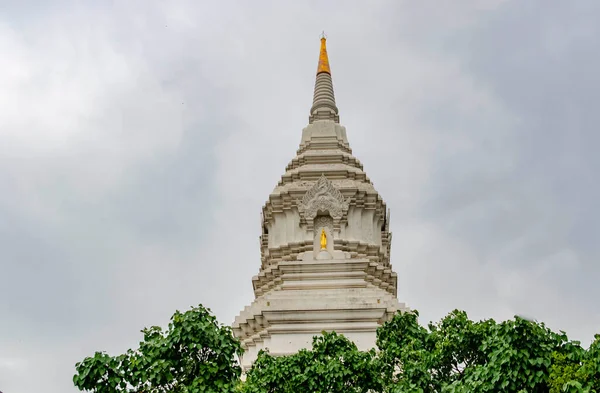 Tayland Bangkok Wat Paknam Bhasicharoen Tapınağı — Stok fotoğraf