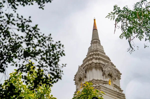 Thajsko Bangkok Wat Paknam Bhasicharoen Temple — Stock fotografie