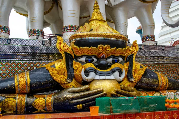 Ταϊλάνδη Μπανγκόκ Ναός Wat Paknam Bhasicharoen — Φωτογραφία Αρχείου