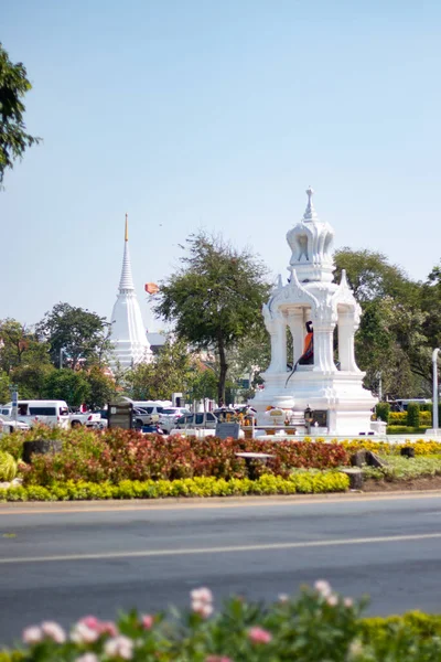 Asian Architecture Style Buildings Bangkok Thailand — Stock Photo, Image