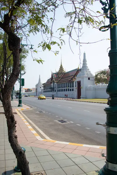Bangkok, Tayland 'da Asya mimari tarzı binalar