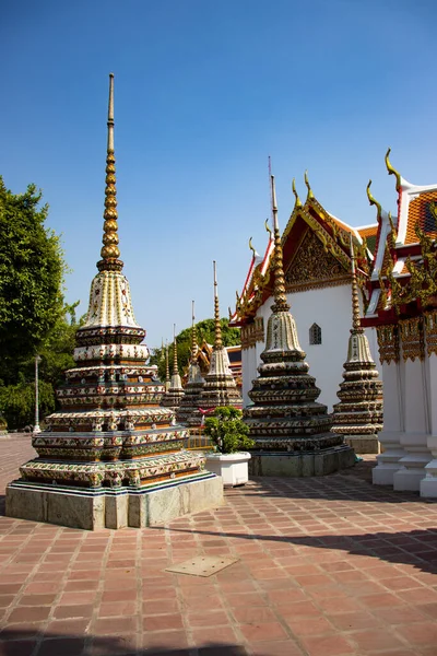 Asian Architecture Style Buildings Bangkok Thailand — Stock Photo, Image