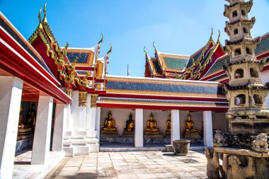 Tayland. Bangkok 'ta. Wat Pho Tapınağı