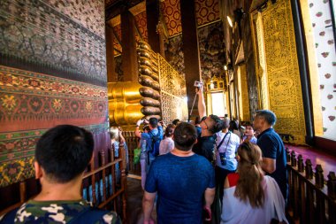 Tayland. Bangkok 'ta. Wat Pho Tapınağı