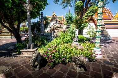 Tayland. Bangkok 'ta. Wat Pho Tapınağı