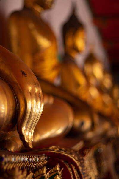 Golden Buddha of Wat Pho Temple, Thailand