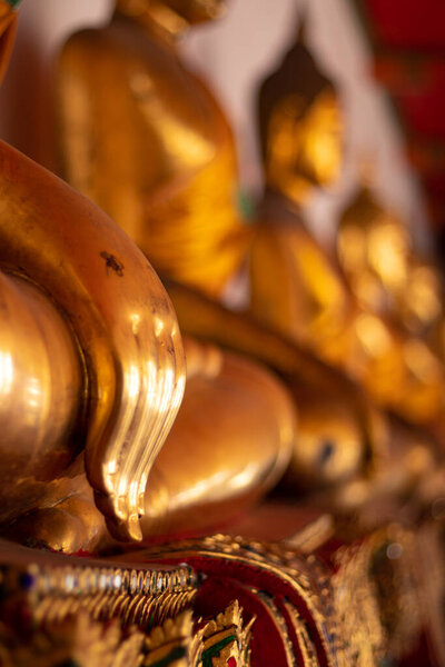 Golden Buddha of Wat Pho Temple, Thailand