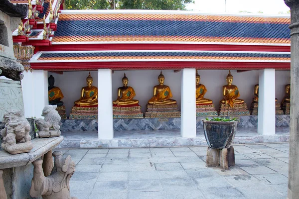 Tailandia Bangkok Templo Wat Pho —  Fotos de Stock