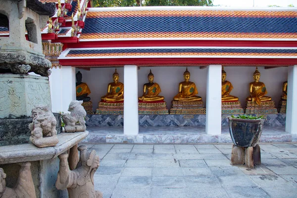 Tayland Bangkok Wat Pho Tapınağı — Stok fotoğraf