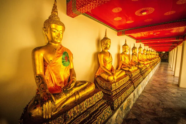 Thajsko Bangkok Wat Pho Temple — Stock fotografie