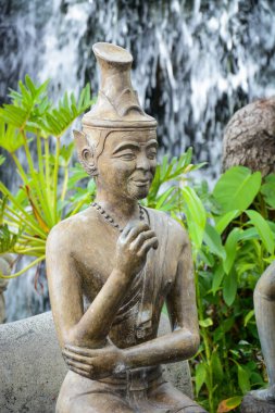 Wat Pho Tapınağı, antik heykeller, Bangkok, Tayland