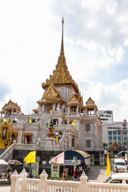 Tayland. Bangkok 'ta. Wat Traimit Tapınağı