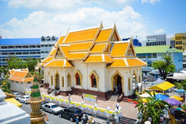 Tayland. Bangkok 'ta. Wat Traimit Tapınağı