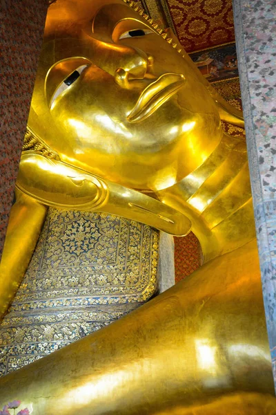 Statue Bouddha Temple Wat Pho Bangkok Thaïlande — Photo