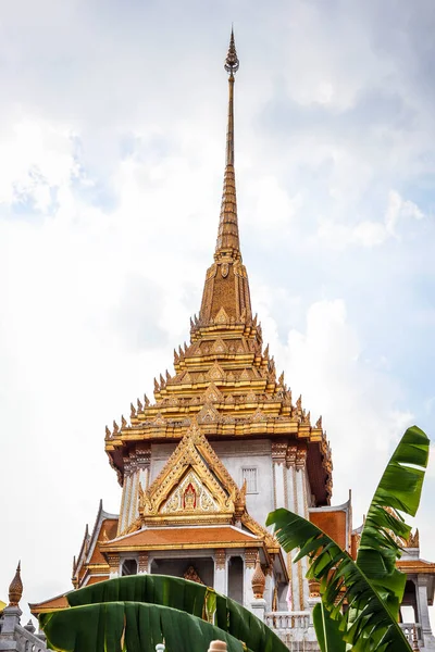 Thailand Bangkok Tempel Von Wat Traimit — Stockfoto