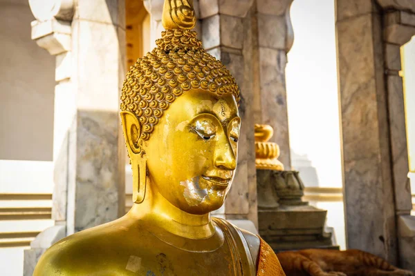 Thailand Bangkok Tempel Von Wat Traimit — Stockfoto