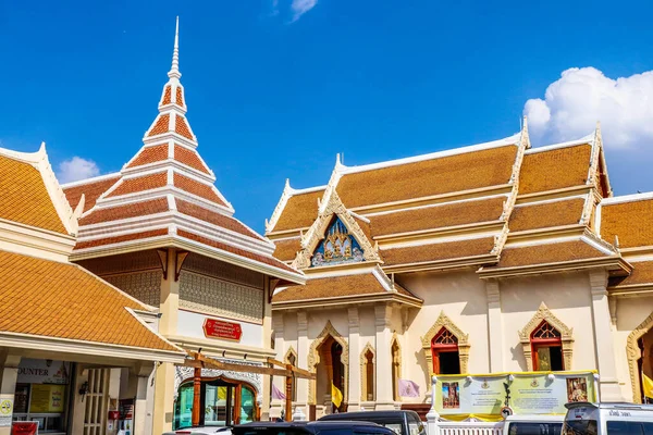 Thailand Bangkok Tempel Von Wat Traimit — Stockfoto