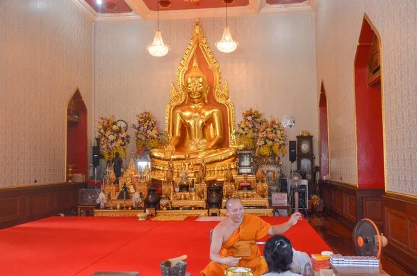 Thailand Bangkok Wat Traimit Tempel — Stockfoto