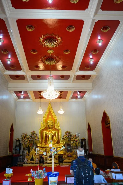 Tailândia Banguecoque Templo Wat Traimit — Fotografia de Stock