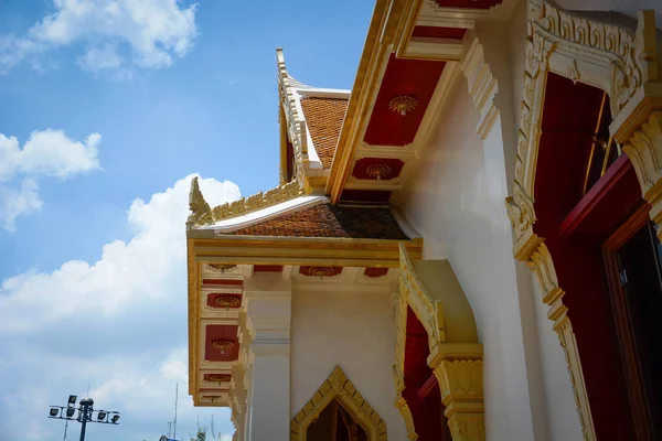 Thaiföld Bangkokban Wat Traimit Templom — Stock Fotó