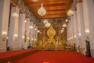 Tayland. Bangkok 'ta. Wat Songkhran Tapınağı