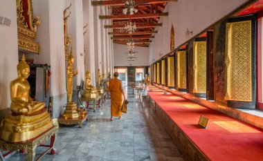 Tayland. Bangkok 'ta. Wat Songkhran Tapınağı
