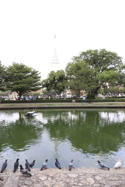 Thailand Bangkok Wat Mahathat Tempel — Stockfoto