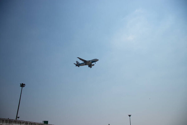 Thailand. Bangkok. Suvarnabhumi Airport.