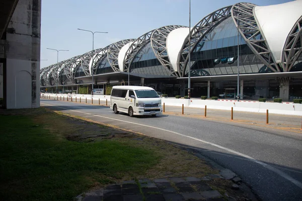 Thaiföld Bangkokban Suvarnabhumi Repülőtér — Stock Fotó