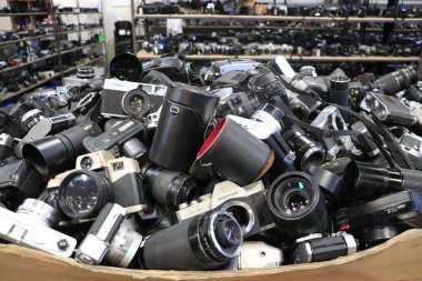 Tayland. Bangkok 'ta. Fotoğraf Vintage Mağazası