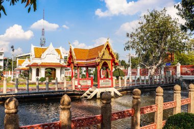 Tayland. Bangkok 'ta. Mermer Tapınak