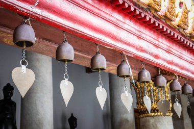 Tayland. Bangkok 'ta. Mermer Tapınak