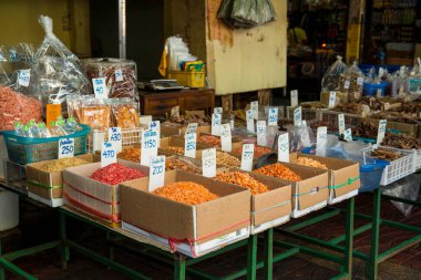 Tayland. Bangkok 'ta. Çin Mahallesi 'nin güzel manzarası.