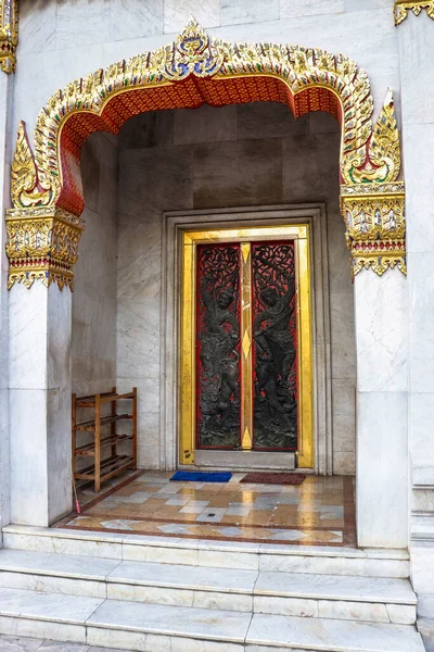 Tajlandia Bangkoku Świątynia Marmuru — Zdjęcie stockowe