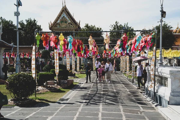 Thailand Bangkok Marmortempel — Stockfoto