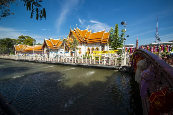 Tayland. Bangkok 'ta. Mermer Tapınak