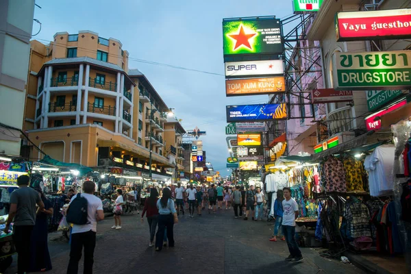 Thailand Bangkok Khao San Road — Stockfoto