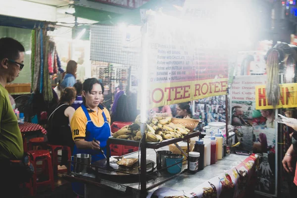 Tailândia Banguecoque Khao San Road — Fotografia de Stock