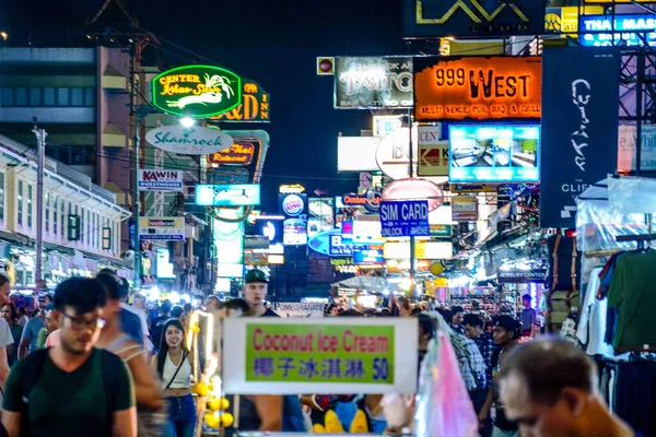 Thailandia Bangkok Khao San Road — Foto Stock