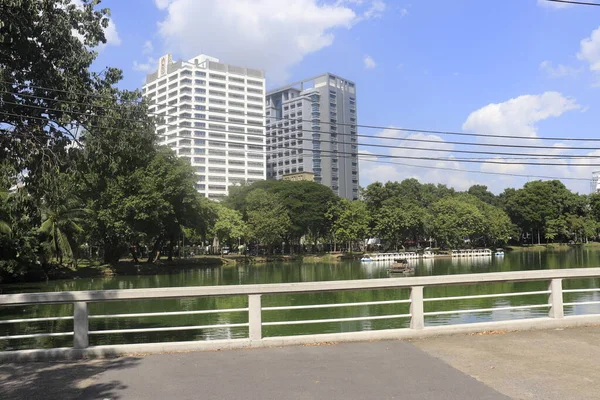 Tajlandia Bangkoku Park Lumpini — Zdjęcie stockowe