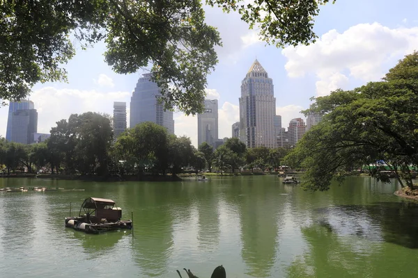 Tajlandia Bangkoku Park Lumpini — Zdjęcie stockowe