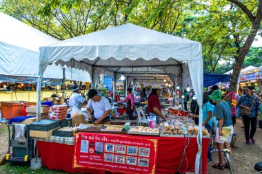 Tayland. Bangkok 'ta. Lumpini Parkı