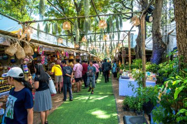 Tayland. Bangkok 'ta. Lumpini Parkı