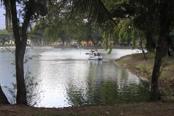 Tajlandia Bangkoku Park Lumpini — Zdjęcie stockowe