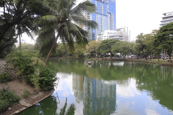 Tailândia Banguecoque Parque Lumpini — Fotografia de Stock