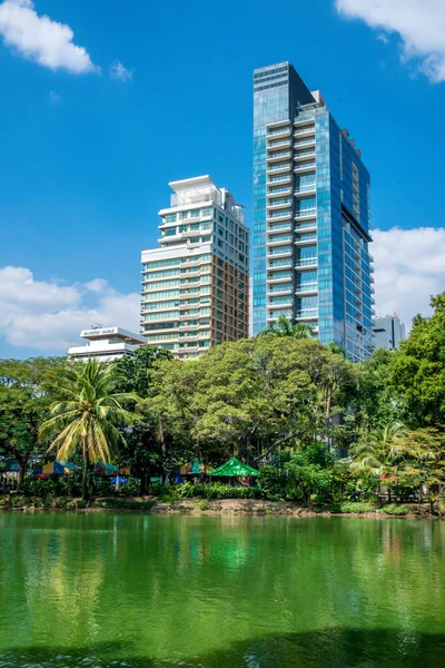 Tajlandia Bangkoku Park Lumpini — Zdjęcie stockowe