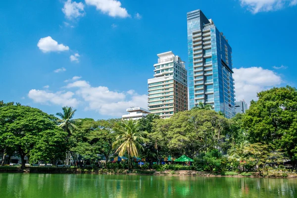 Tajlandia Bangkoku Park Lumpini — Zdjęcie stockowe