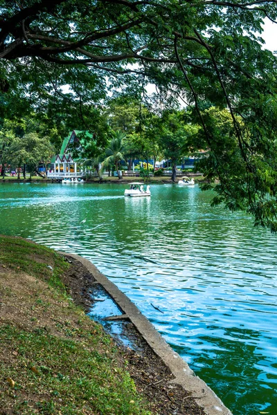 Tailândia Banguecoque Parque Lumpini — Fotografia de Stock